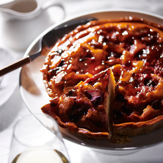 Plum & Almond Frangipane Tart