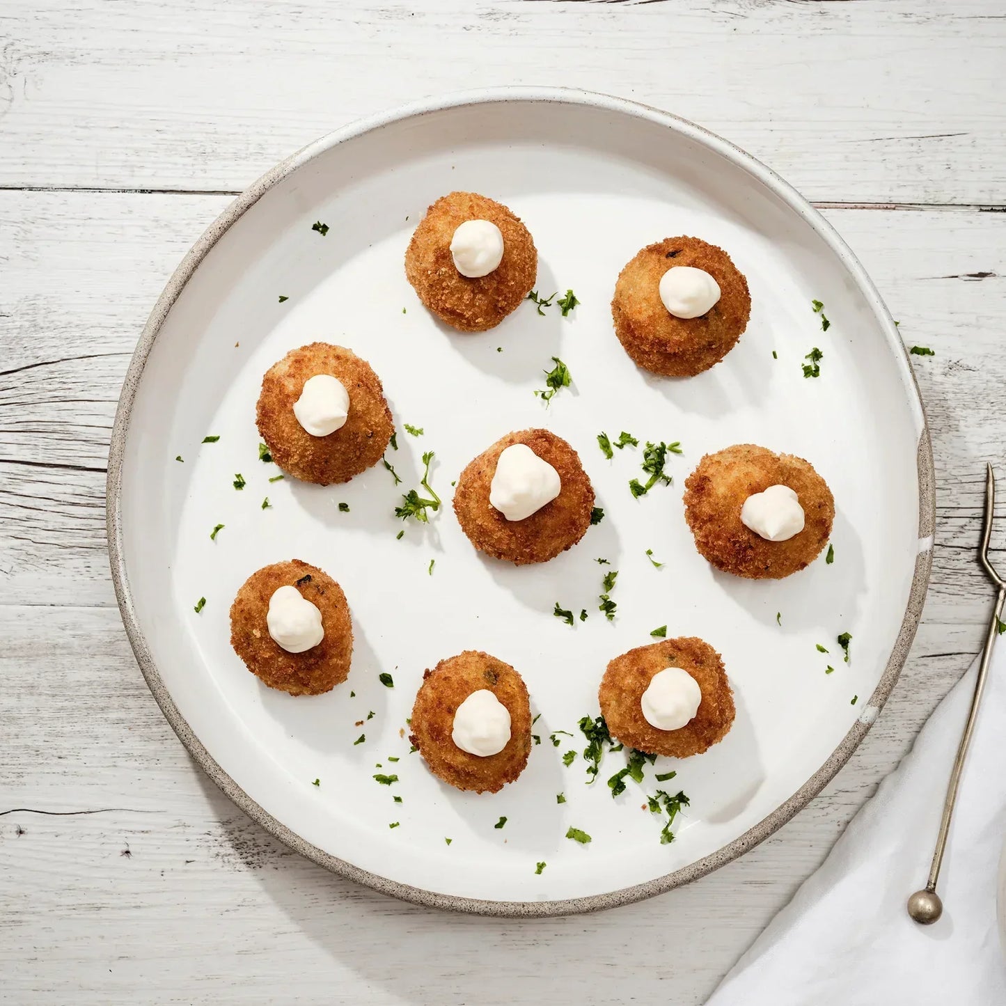 Caramelised Pumpkin, Sage & Parmesan Arancini (8)