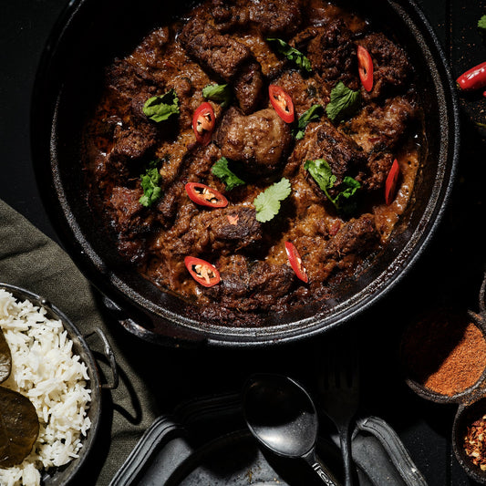 Beef Brisket & Peanut Curry with Rice - Single Serve