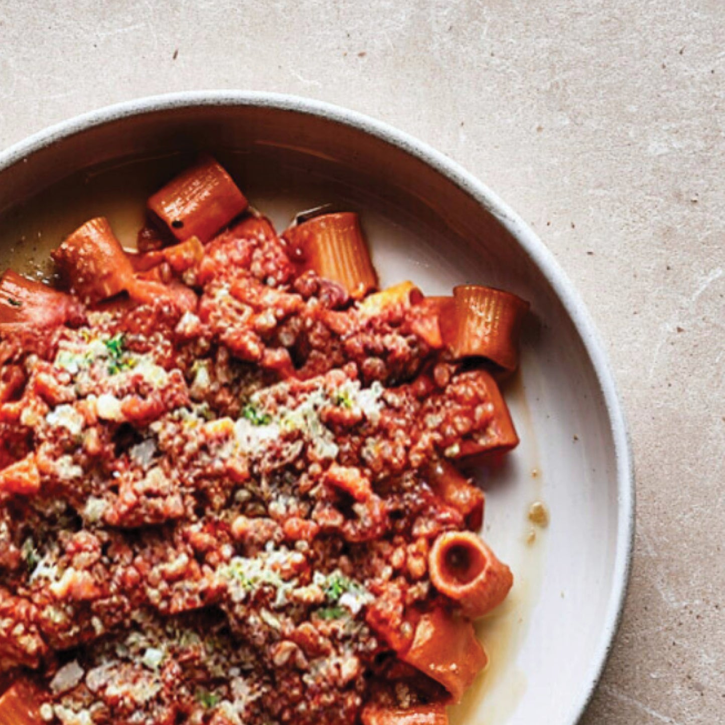 Tubetti Rigati Bolognaise