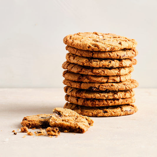 Choc Chip & Salted Caramel Cookies (4)