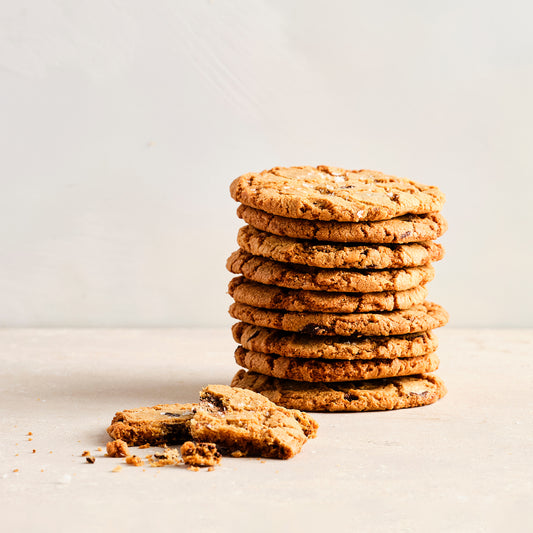 Choc Chip & Salted Caramel Cookies (4)