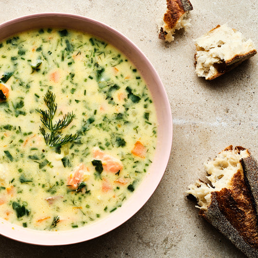 Creamy Chicken & Vegetable Soup