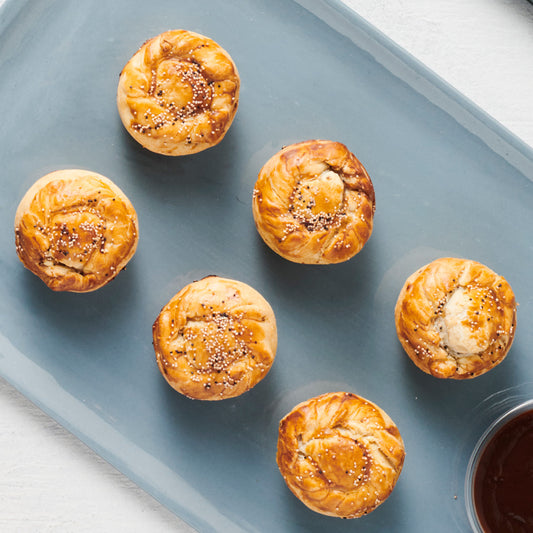 MINI CHICKEN, LEEK & SEMILLON PIES (24)