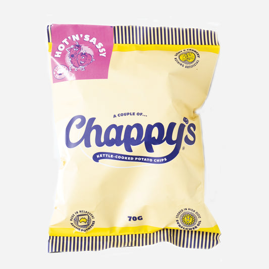 Chappys Chips Hot N Sassy