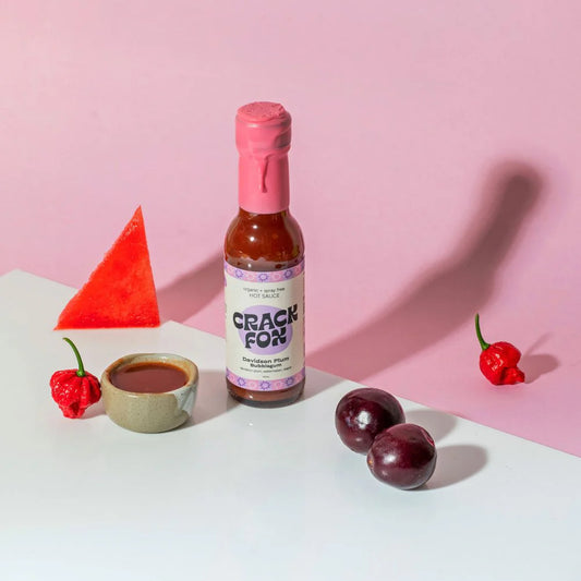 Crack Fox Davidson Plum Bubblegum Hot Sauce