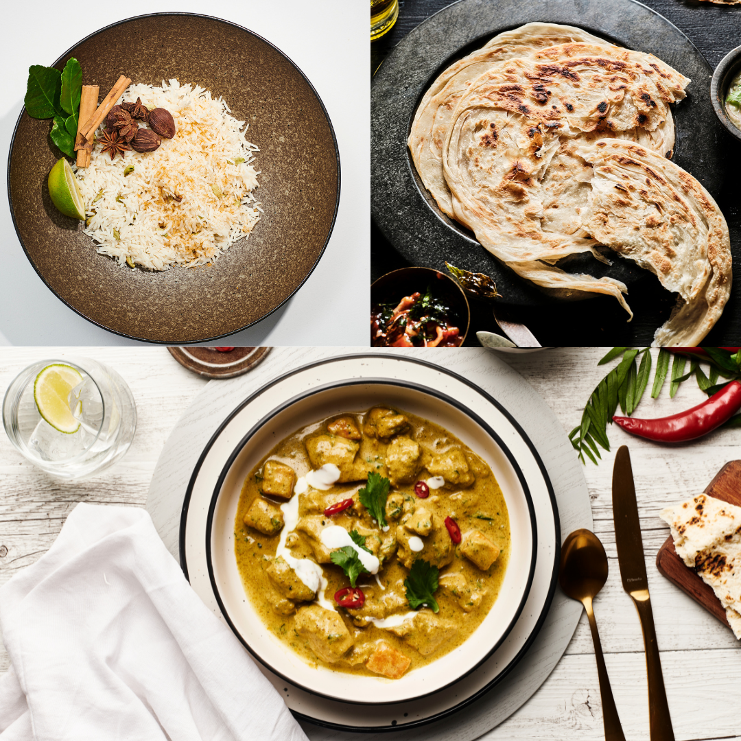 Sri Lankan Chicken Curry & Sides