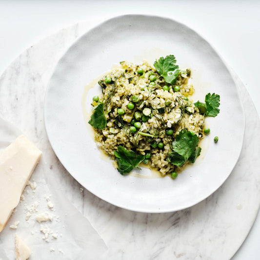 Zucchini, Lemon & Ricotta Risotto