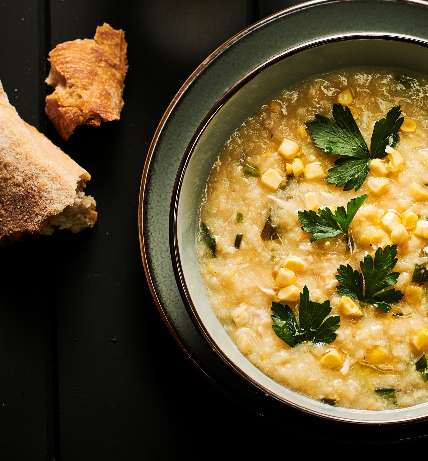 'Mini Me' Chicken & Sweetcorn Soup