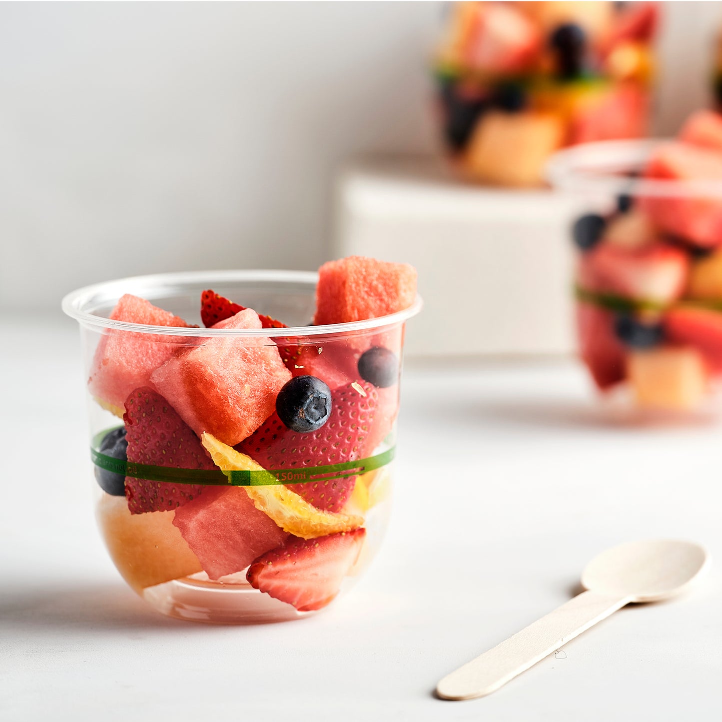 SEASONAL FRUIT CUPS (10)