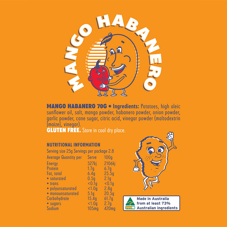 Chappy's Chips Mango Habanero