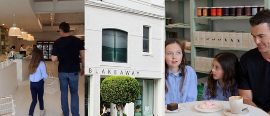 after school regulars - chris tarrant, bella and mila at armadale store