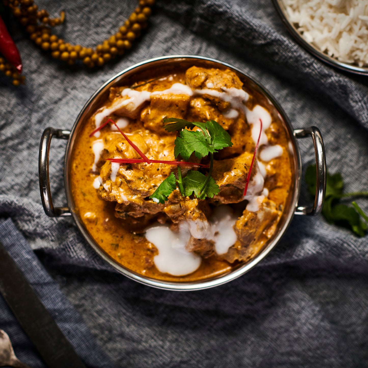 Pork Red Curry, Lychee, Cashew & Green Peppercorn