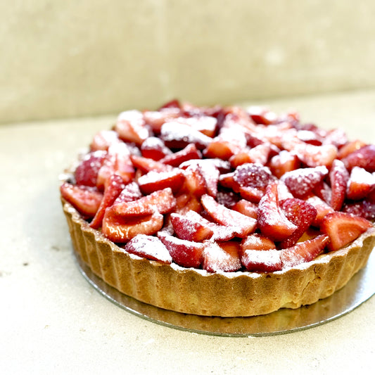 Strawberry Frangipane Tart