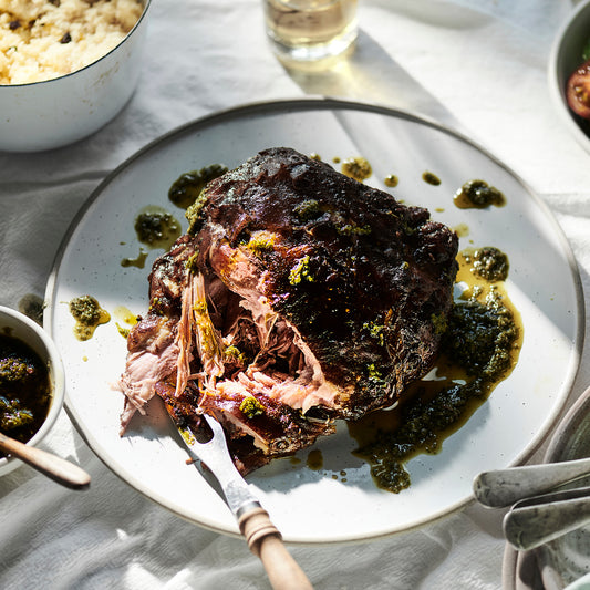 Slow-Cooked Chermoula Spiced Lamb Shoulder