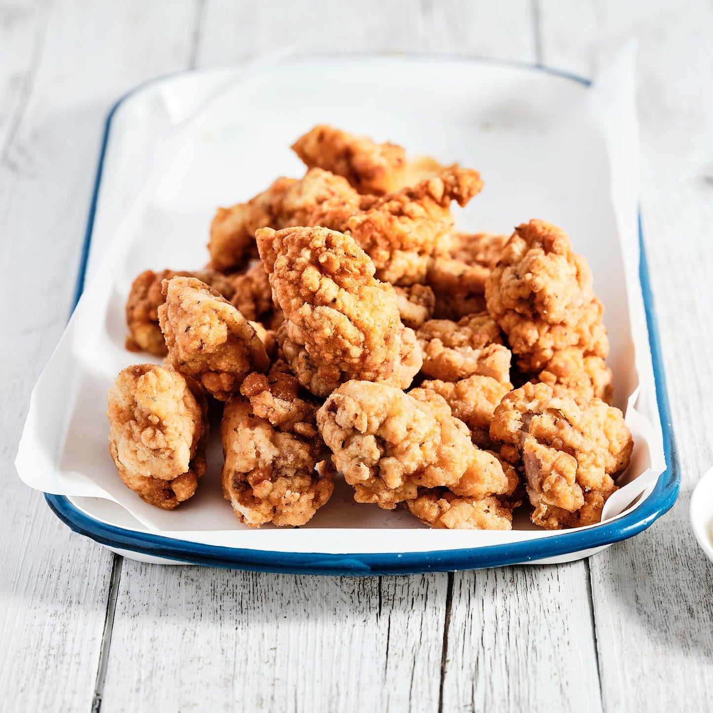 Buttermilk Fried Popcorn Chicken, Chipotle Mayo