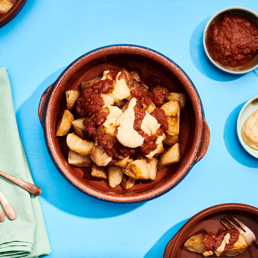 Patatas Bravas, Aioli