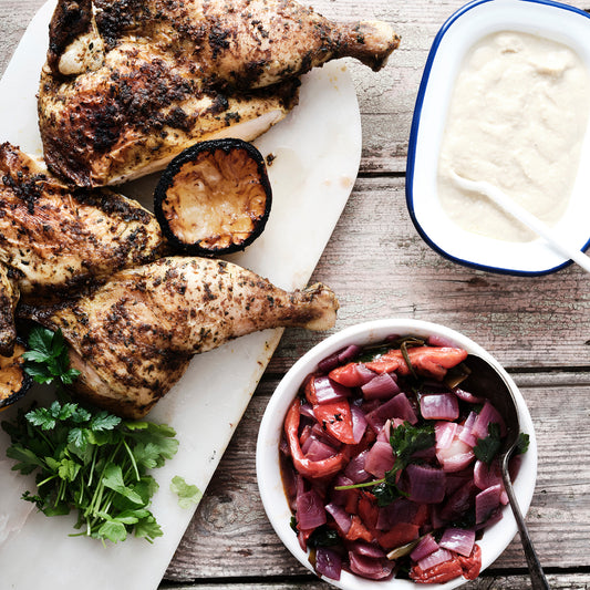 Chermoula Spiced Split Chicken