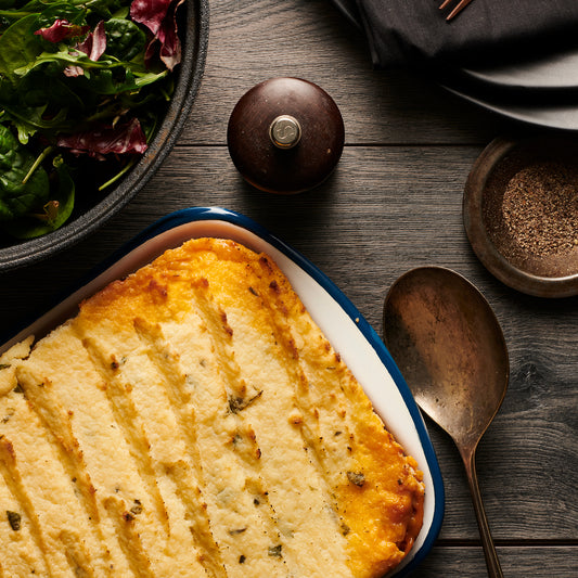 Shepherds Pie with Roast Vegetables - Single Serve