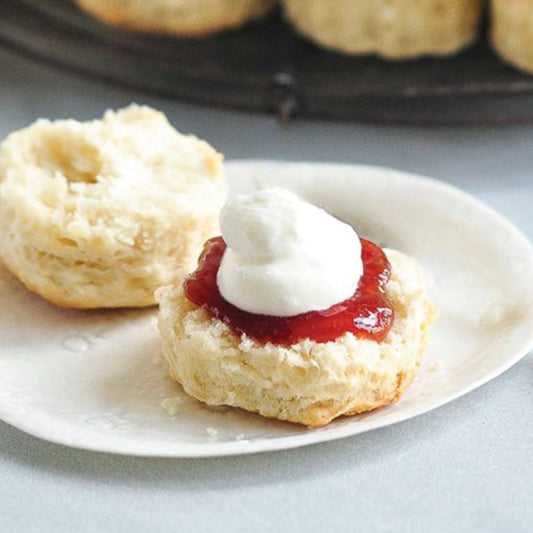 Scones with Jam & Cream (6)
