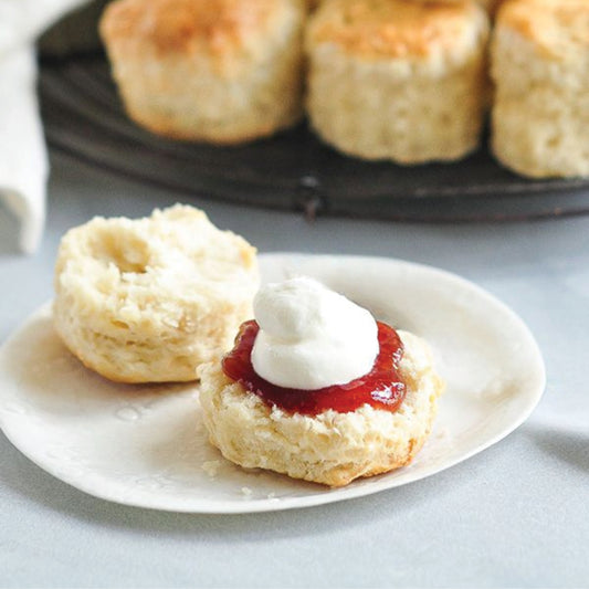 Scones with Jam & Cream (6)