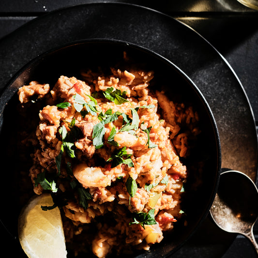 Summer tomato risotto, Basil, Fior di latte - Single Serve