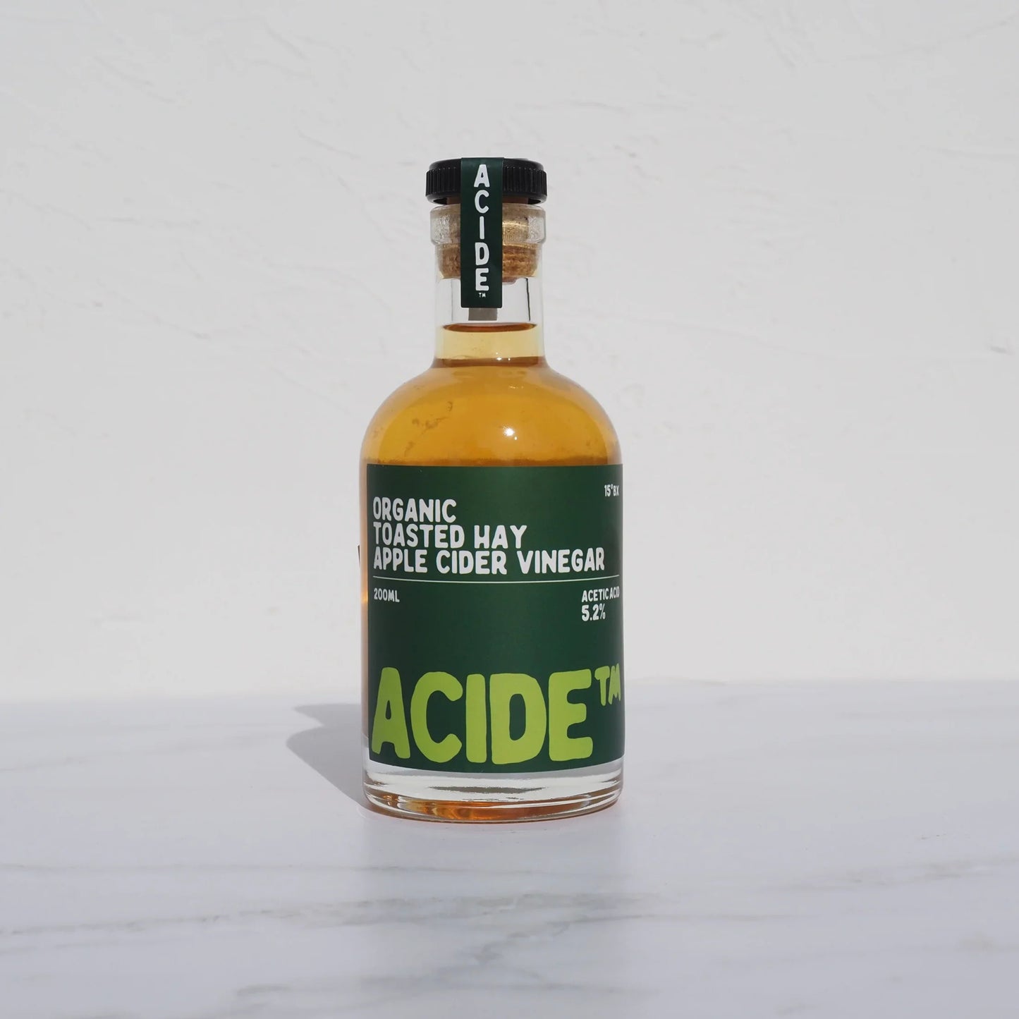 ACIDE - Organic Toasted Hay Apple Cider Vinegar