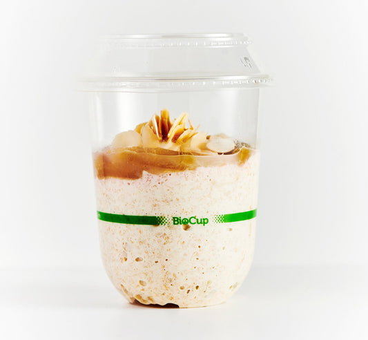 Strawberry & Rhubarb Bircher Muesli