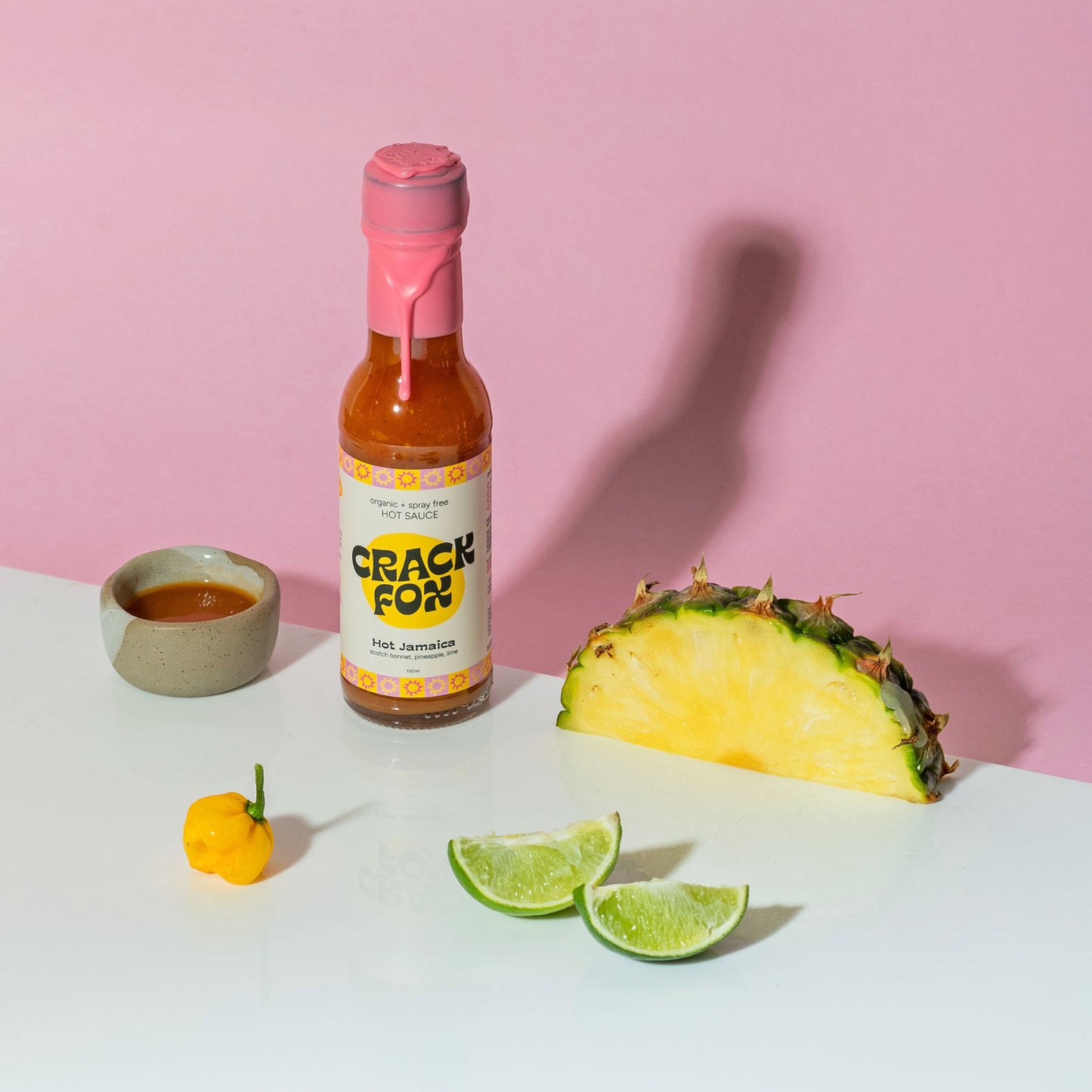 Crack Fox Hot Jamaica Hot Sauce