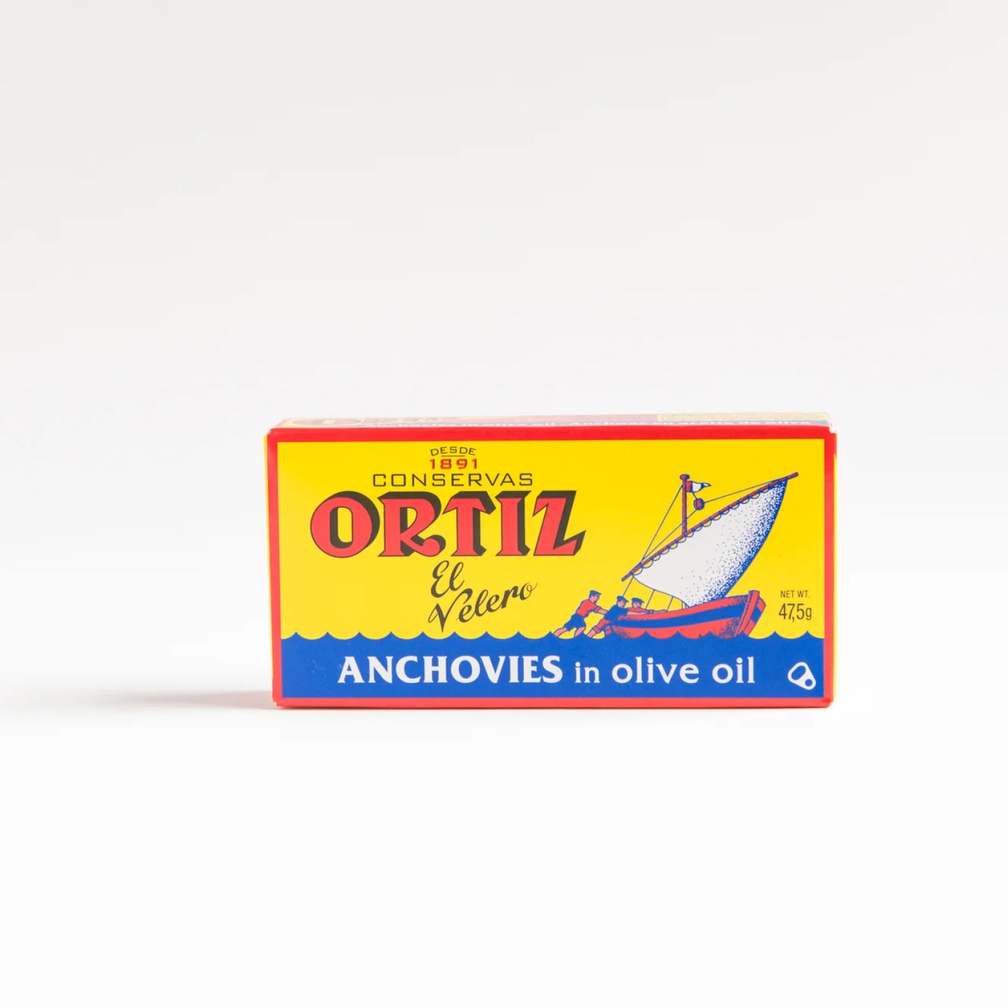 Ortiz Anchovy Fillets in Olive Oil 47.5g