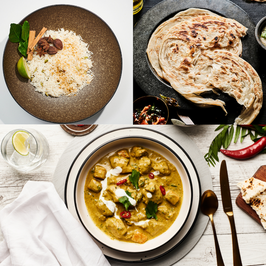 Sri Lankan Chicken Curry & Sides