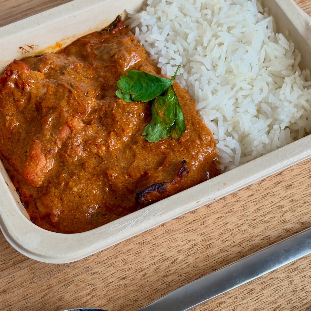 Butter Chicken Curry with Rice - Single Serve