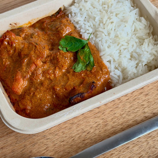 Butter Chicken Curry with Rice - Single Serve