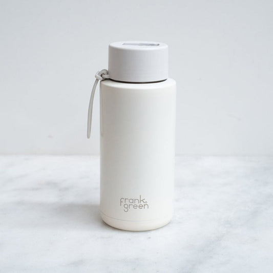 Frank Green Ceramic Water Bottle - White