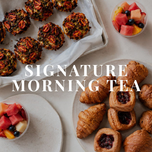 SIGNATURE MORNING TEA