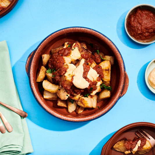 Patatas Bravas, Aioli