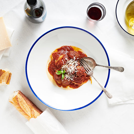 Beef & Pork Polpette with Tomato & Basil Sugo