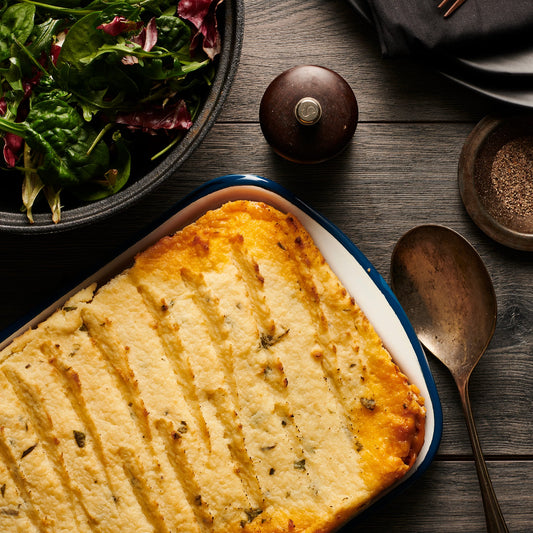Shepherd's Pie, Parmesan Mashed Potato