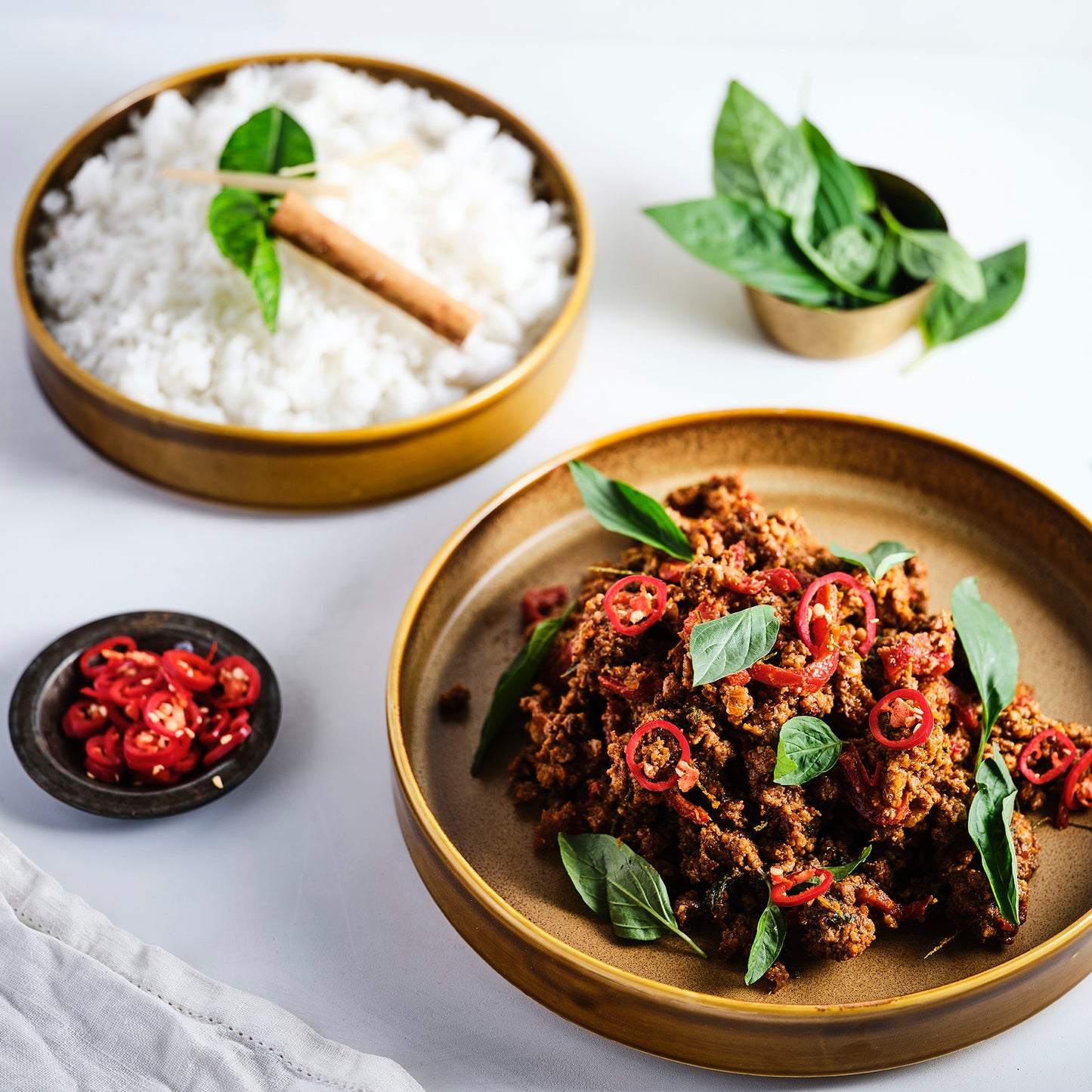 Thai Pork, Chilli & Basil Stir-Fry