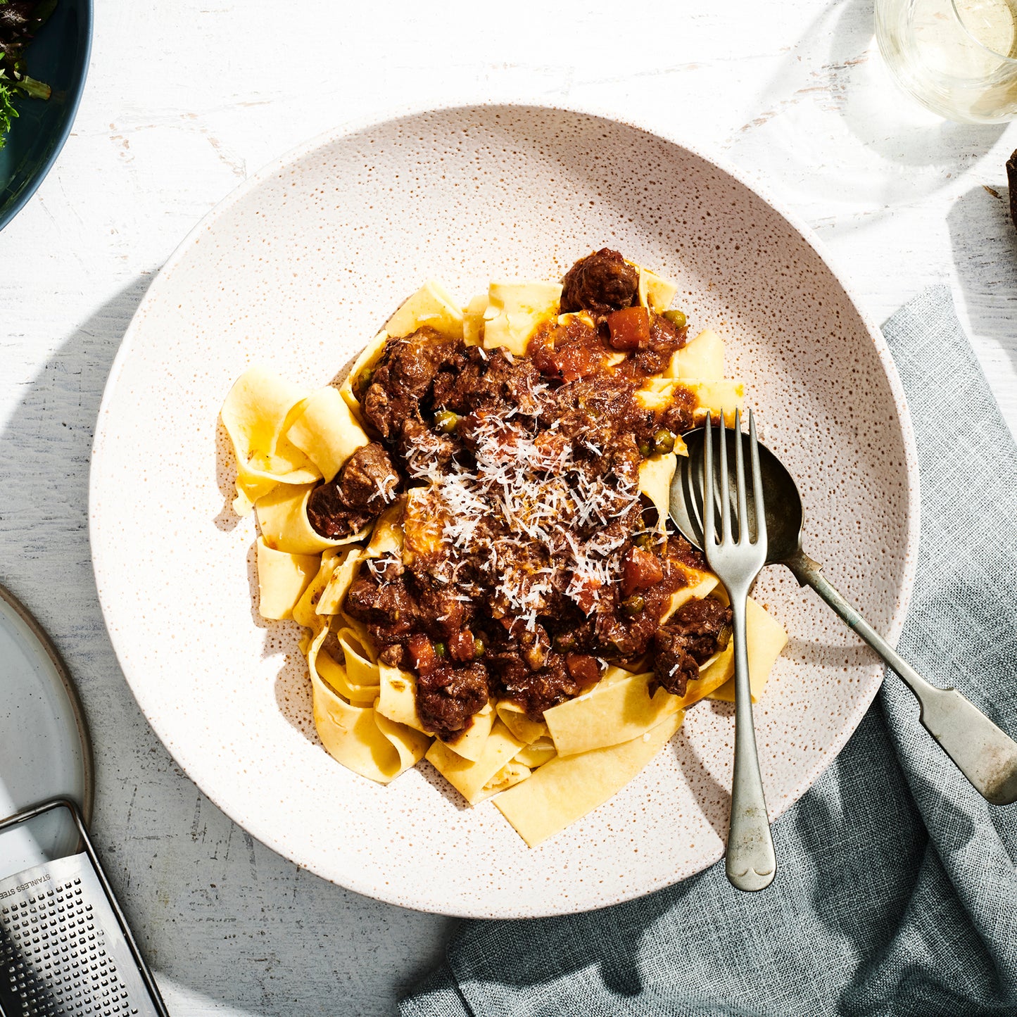 Slow-Cooked Lamb Ragu Pasta Sauce