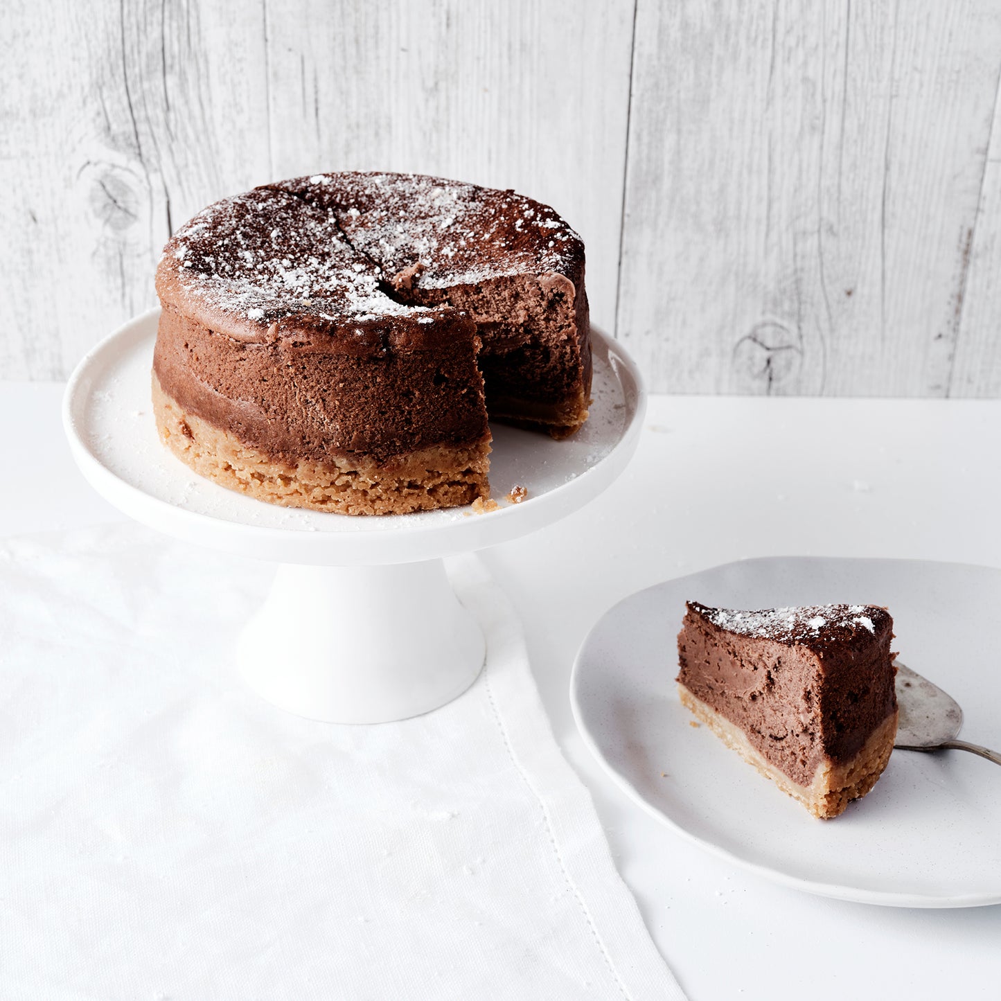 Chocolate Baked Cheesecake