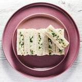 CHICKEN, SPINACH & TRUFFLED PECORINO FINGER SANDWICHES