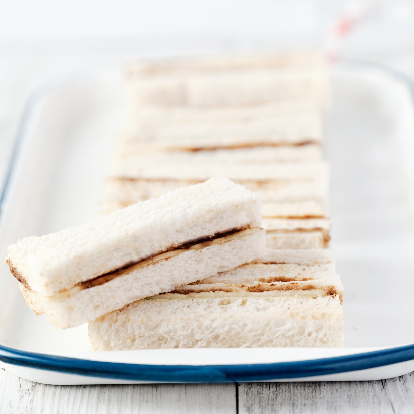 CHEESE & VEGEMITE FINGER SANDWICHES (24)