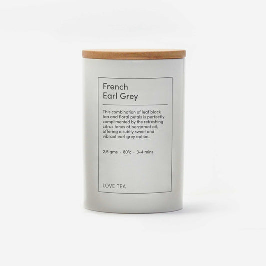 Love Tea Cannister French Earl Grey