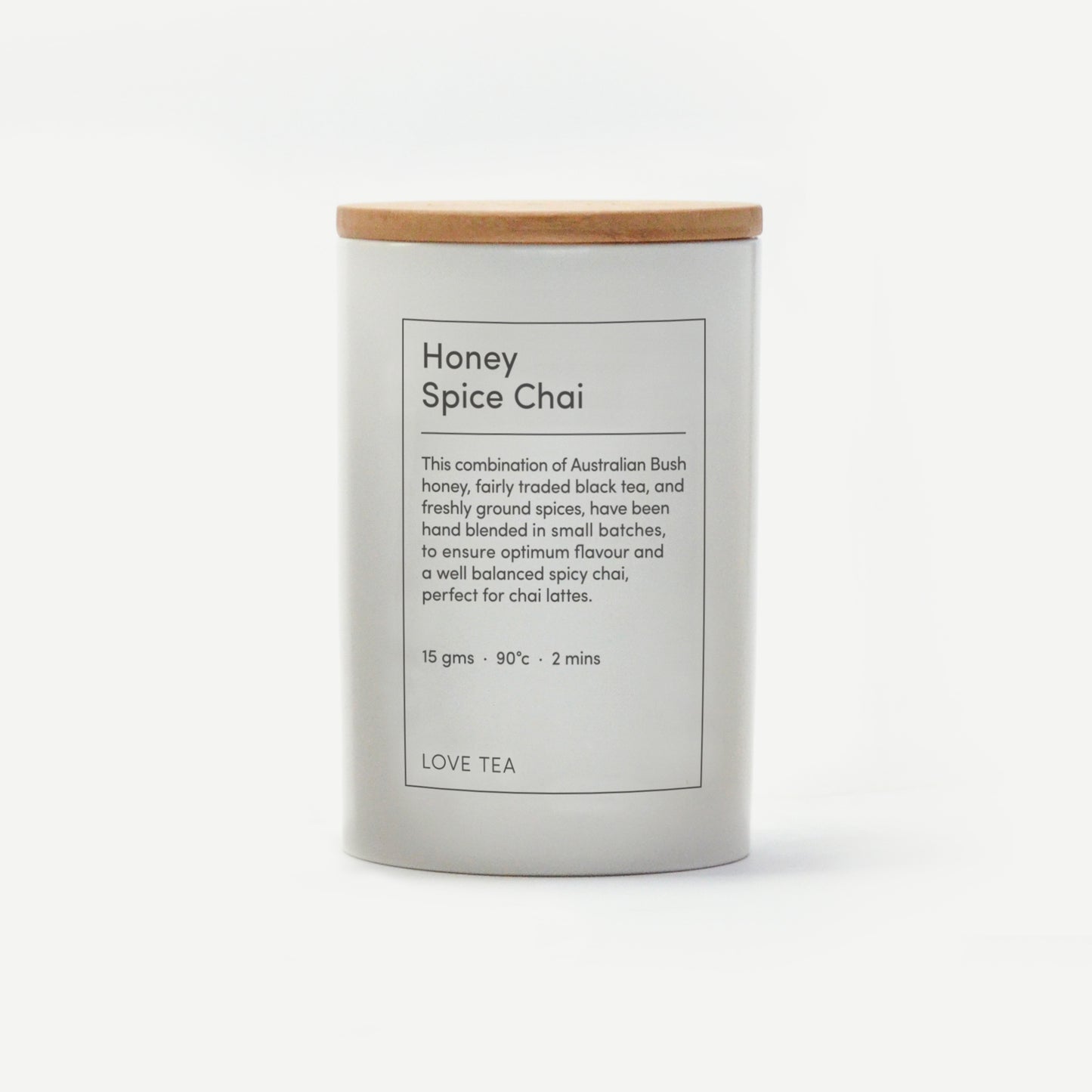 Love Tea Canister Honey Spiced Chai