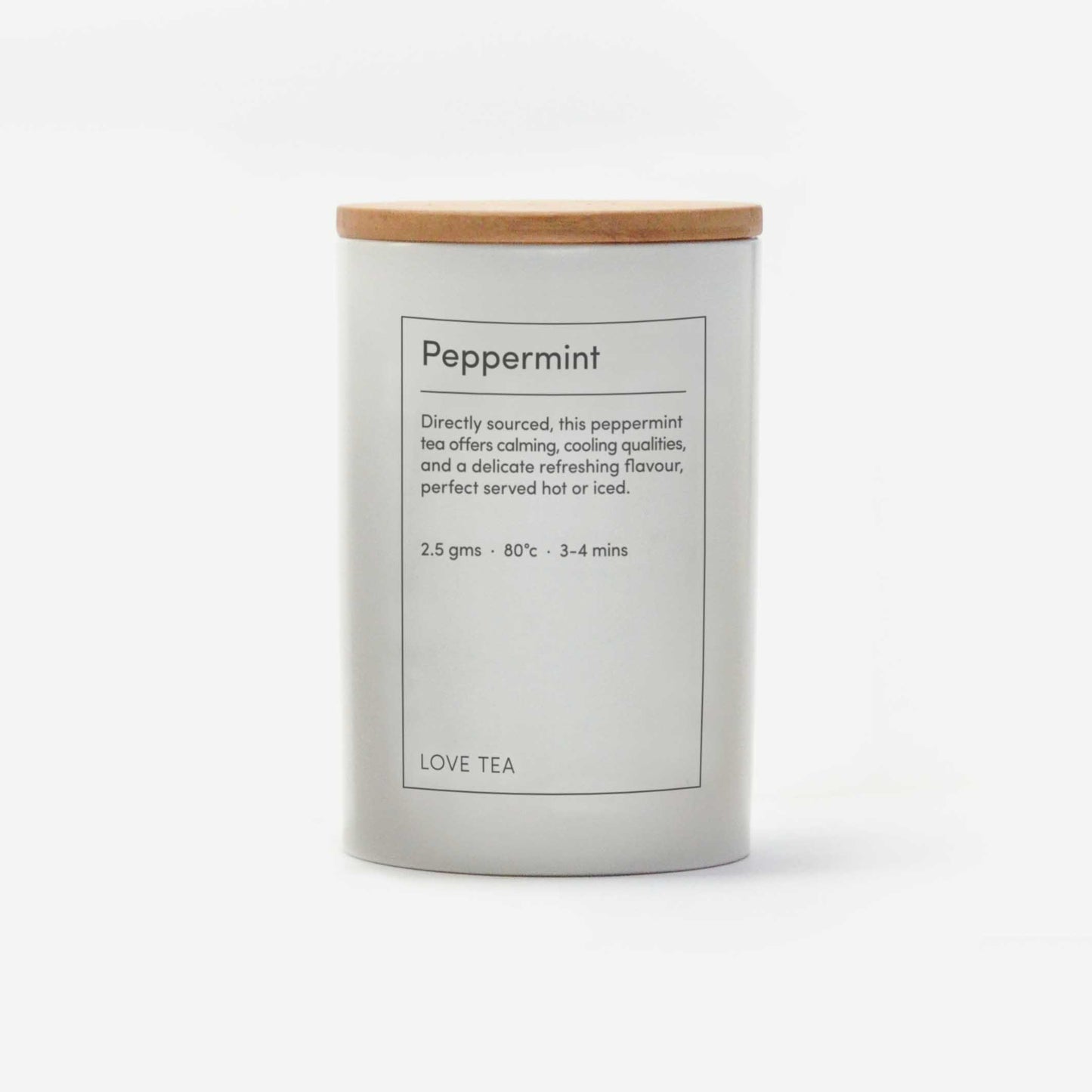 Love Tea Canister Peppermint