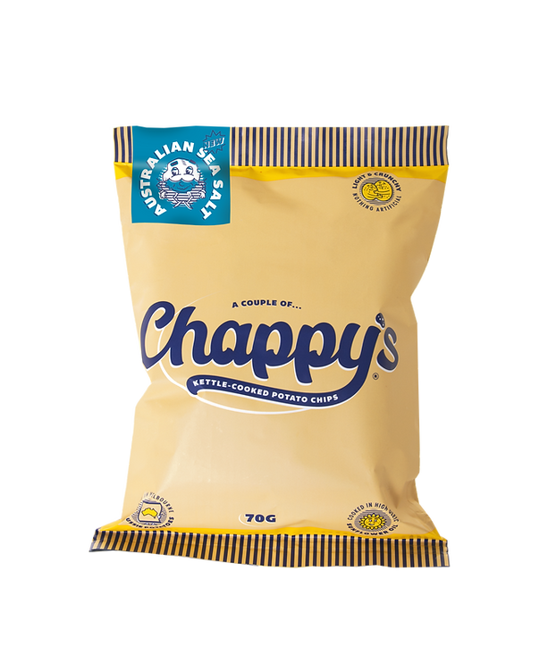 Chappys Chips Australian Sea Salt